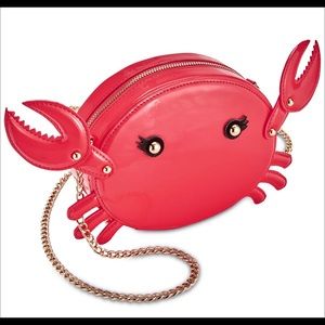 🦀 🦀 Fresh Crabs 🦀🦀 NWT Betsey J Xbody 🦀
